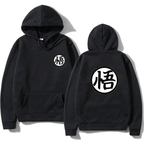 New Japanese Anime Men Woman Hooded Sweatshirt Multiple Colour Cute Cartoon Goku Print Harajuku Hoodie Sweatshirt Poleron Hombre