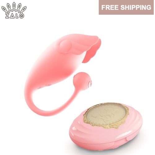 ZALO vibrator sex toys for woman g spot Clitoris stimulation vibrator Body sensing remote control Vaginal silicone sex balls toy