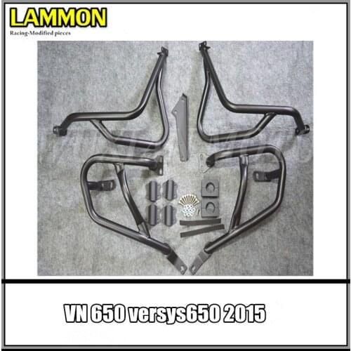 Motorcycle Parts Refit Body Drop Bar Bumper Engine Bar Cover Fit For Kawasaki versys 650 KLE 650 2015 2016 2017 2018