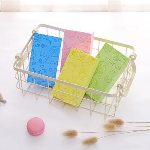 1PCS Baby Bath Sponge Body Dead Skin Remover Exfoliating Massager Cleaning Shower Brush For Kids And Adults Available 4 colors