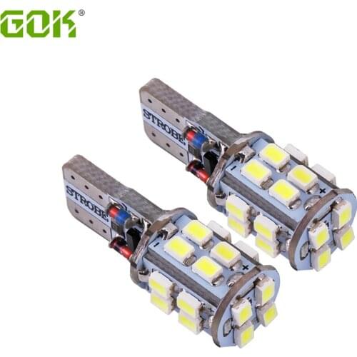 100PCS/LOT Car T10 led strobe high quality led flash w5w T10 20smd t10 20led 1206 car led Light 194 196 Width Interior Lighting