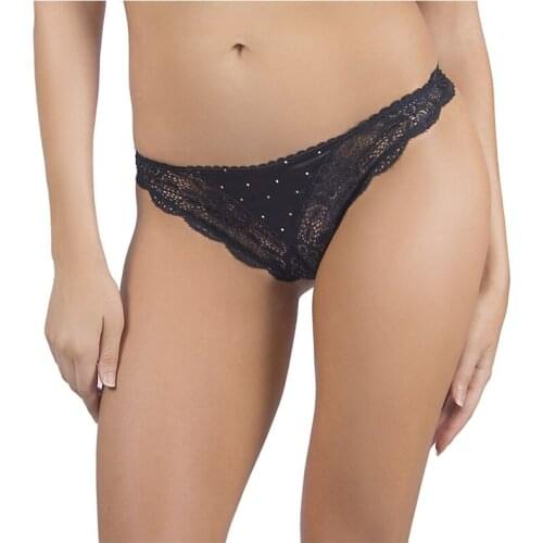 2 pieces/A lot Women Fashion Lace Sexy G-String And Briefs Two Style Sequins Women Underwear Panties 3 Color S M L
