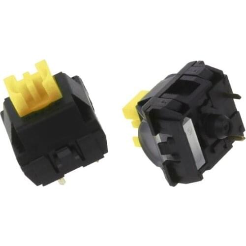 2Pcs Yellow RGB SMD Switches for razer BlackWidow Lite Mechanical Keyboard