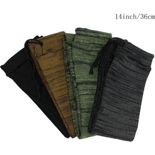 36‘’ Tactical Gun Sock Pistol Holster Silicone-Treated Knit Long Sleeve Outdoor Hunting 55‘’ Rifle / Shotguns Sack Storage