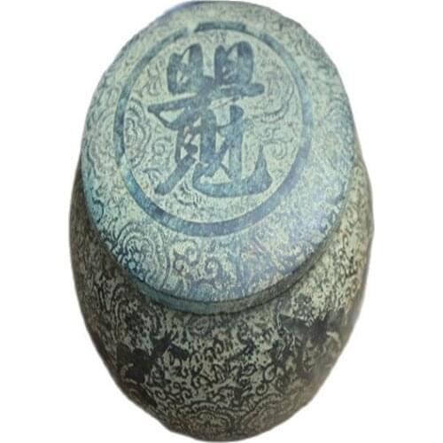 Antique jade pot ornament home free delivery