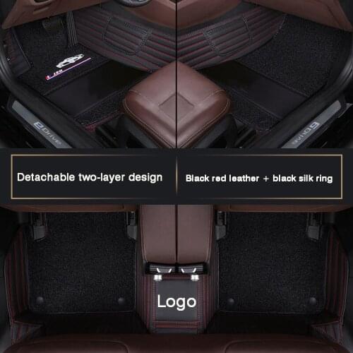 HLFNTF Full surround car floor mat for PORSCHE car accessories