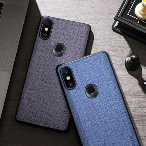 Fabric Silicone Case For Xiaomi Mi Mix 2S Soft TPU Bumper Back Cover For Xiaomi Mi Mix 2S Phone Case Funda