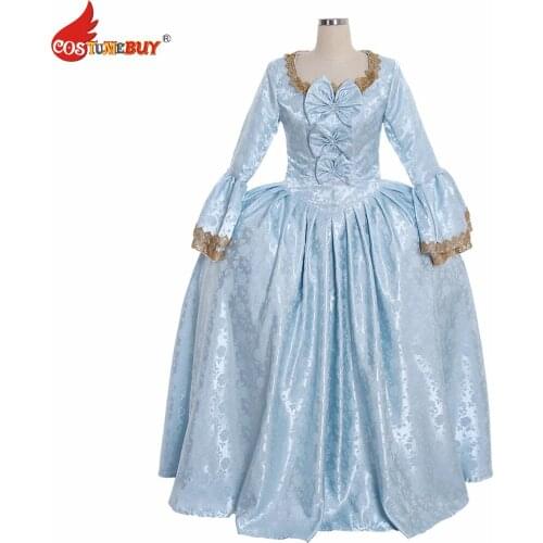 Costumebuy Victorian Marie Antoinette Rococo Gothic Ball Gown Versailles Venice Antoinette Baroque Women Queen Dress Custom Made
