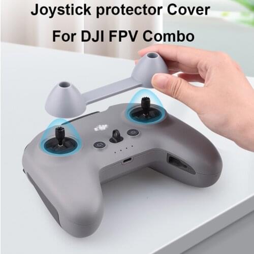Joystick Fixed Bracket Holder For DJI FPV Combo Drone Remote Control Rocker Protective Cover Prevent Shaking Strap Accessories