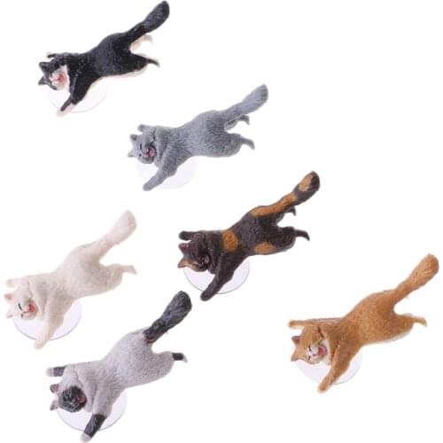 COOL Mr Cat Mobile Phone Holder Stand Sucker Tablets Smartphone Holder 634F