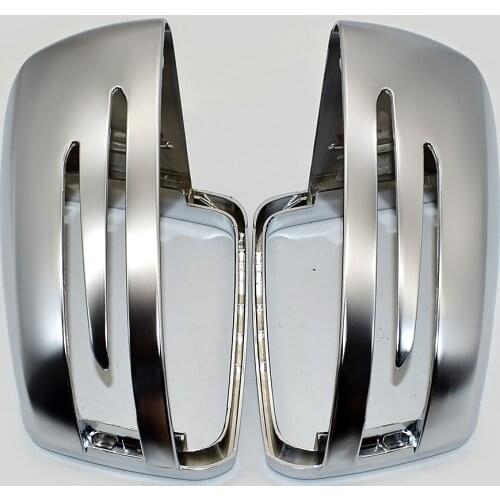 For Mercedes Benz A B S C CLASS W204 E CLASS W212 Matt Chromed Side Door Mirror Wing Mirror Cover Replacement