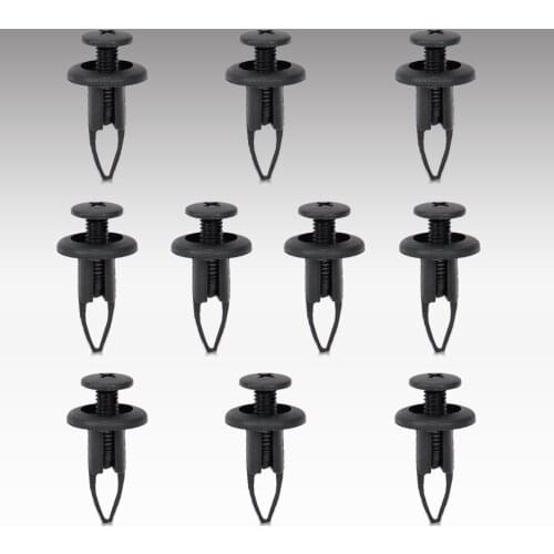 DWCX 10pcs Bumper Fastener Rivet Clips Retainer for Toyota Avalon Corolla Camry Solara 1998 - 2010 2011 2012 2013 2014
