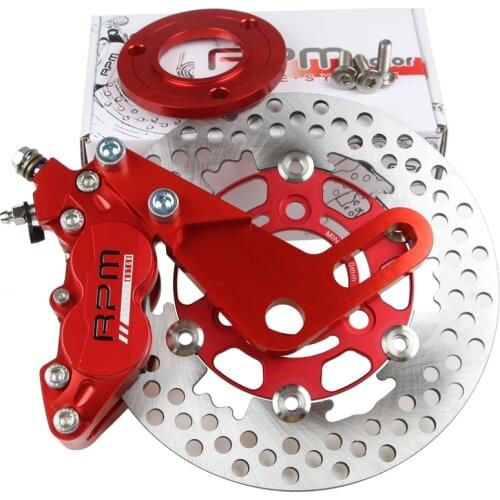 Rpm Motorcycle Hydraulic Brake Caliper Disc System Set HF6 220mm/260mm Floating Disc For Honda Yamaha
