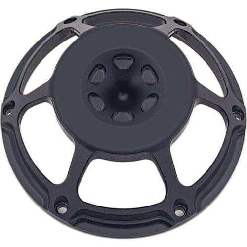 Motorcycle Air Cleaner Cnc Filter Cut Intake Aluminum Black Cover for Harley XL Sportster 883 1200 Softail Dyna Touring