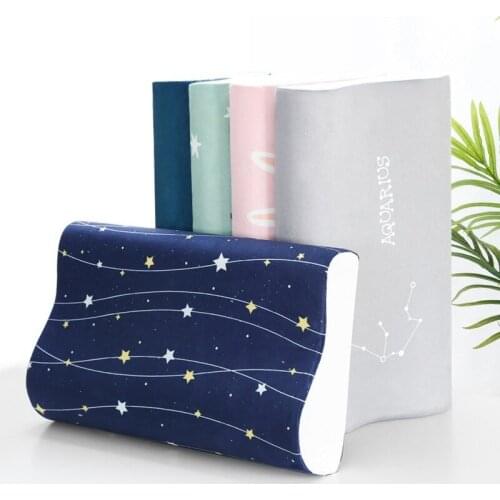 Adult household memory cotton cervical pillow to help sleep pillow core to protect neck pillow to stay in memory pillow