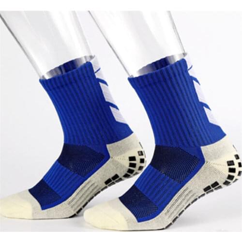 Unisex Sports Grip Socks Long Socks Warm Football Basketball Sports Dispensing Anti Slip Cotton Socks