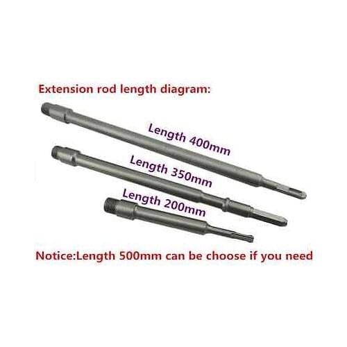 Water pipe Wall Hole Saw Air-condition (single Round handle 430mm no drill bit)