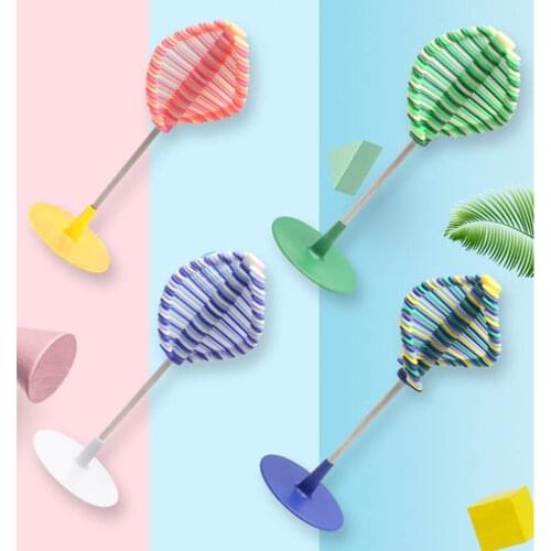 Rotary Magic-Stick Sensory Spinner for stress Relief Interactive Emotional Smooth Toy Spinning Tops Anxiety Relief Toy