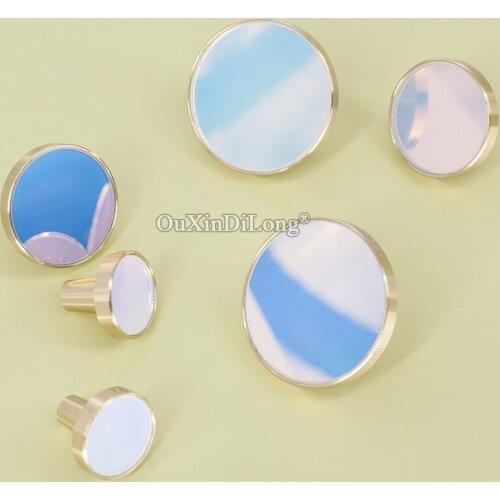 New Arrival 10PCS European Brass+Resin Cabinet Door Handles Cupboard Wardrobe Drawer Kitchen Wine Cabinet Pulls Handles & Knobs