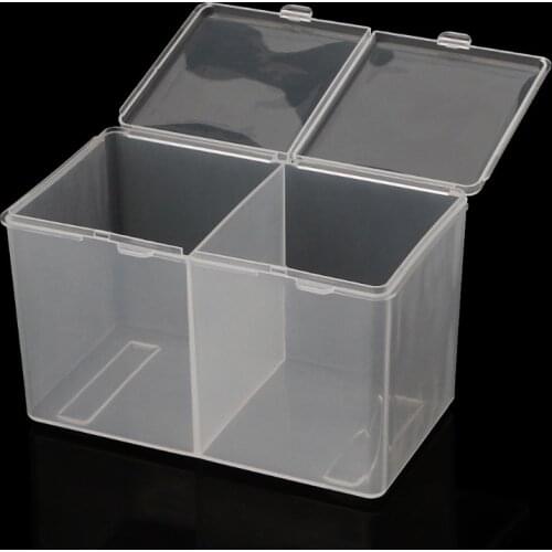 Remover Paper Makeup Cotton Pad Storage Box Rhinestone Nail Art Tools Container