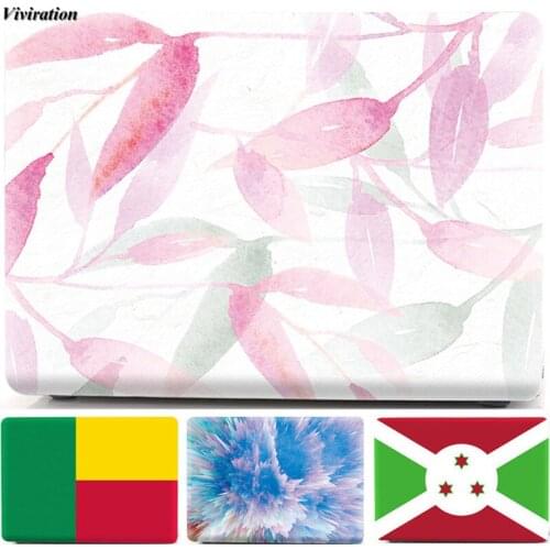 PC Cover For HUAWEI MateBook XPro 13.9 2019 Mate 13 14 Mate D14 D15 2020 Honor Magicbook 14 15 Beautiful Leaf Prints Laptop Case