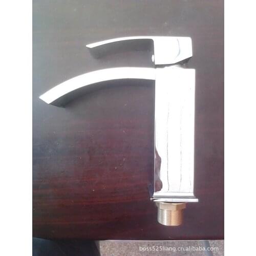 European bathroom vanities waterfall hole washbasin Full copper rotating platform basin hot and cold taps heightening non-single