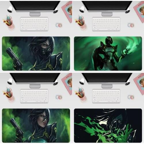 Shooting game Valorant Gaming Mousepad Large Super Size Game Mouse Pad Mause Mat Rubber For Keyboard Computer