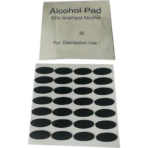 28Pcs/set Black 0.6mm 11.6x4.8mm DIY Mouse Feet Mouse Skates For A4tech X7 X-760 Mouse C26
