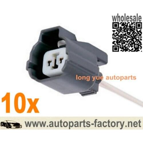 Longyue 10pcs 2 Way Female ACDelco PT1697 Front Wheel Plugs Vehicle Speed Sensor Connector Pigtail 12"