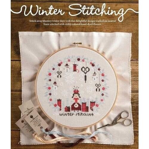 Barbara Ana Designs-Sewing-Winter 32-30 Counted Cross Stitch 11CT 14CT 18CT Cross Stitch Kits Embroidery Needlework Sets