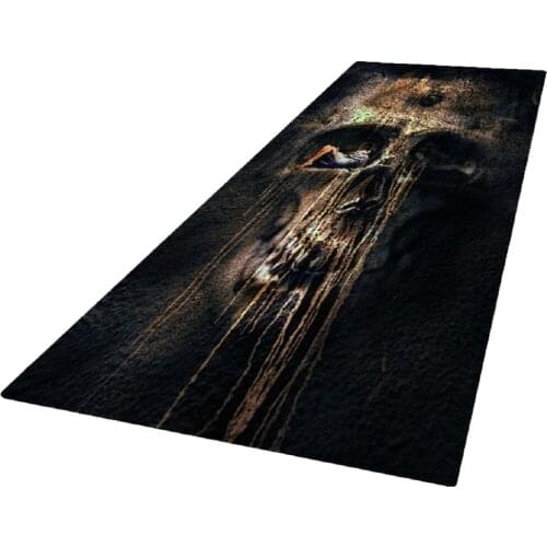 Anti-Skid Floor Carpet, 3D Step Resistant Floor Entrance Mat for Living Room