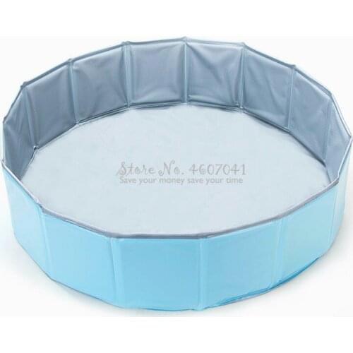 New PVC Pet Bathing Tool dog pet bathing tub Collapsible Dog Pet Bath Pool Suitable for dogs and cats 20*80cm