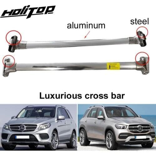 New arrival transversal roof rack roof rail cross bar for Mercedes-Benz GLE 2015-2020,60%aluminum+40% steel,reliable quality