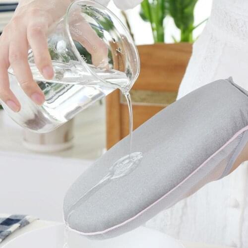 Steam Ironing Gloves Portable Mini Ironing Board Ironing Handheld Temperature High Sponge Ironing Resistant Gloves Steam Pa T7Y0