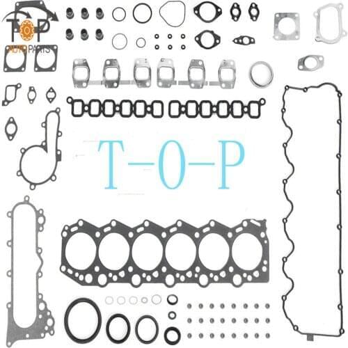 1HD/1HDT/24V Engine Complete Full Gasket Set Kit For Toyota Landcruiser 4.2L 04111-17040 11115-17030