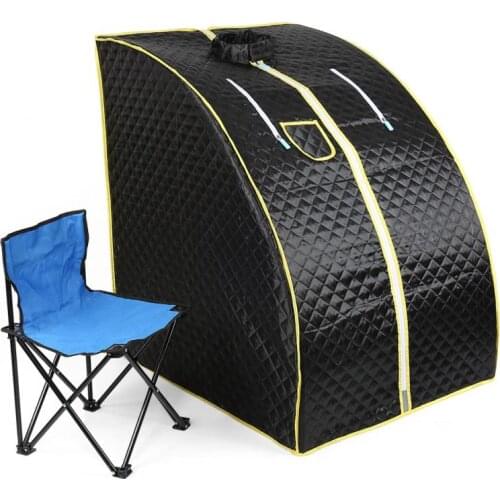 Hot Portable Light Home Steam Sauna Spa Tent Detox Relaxation Reduce Weight Body Slimming Bath With Remote Control HWC