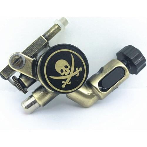 Professional Tattoo Machine Skull Alloy Rotary Tattoo Machine Strong Power Motor Permanent Makeup Machine For Body Art