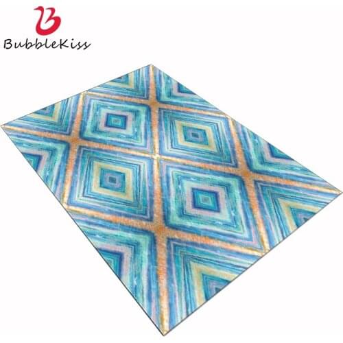 Bubble Kiss Carpets For Living Room Modern Nordic Style Blue Geometry Rugs And Carpet For Living Room Carpet Home Decor Carpet