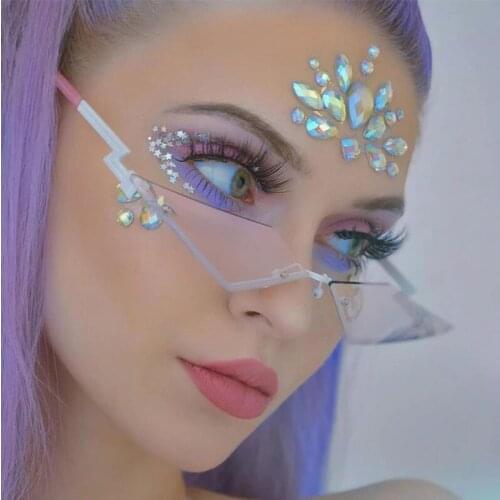 Metal Frame Cat Eye Sunglasses Women/Men Brand Female Sun Glasses Vintage Mirror Ladies Trending Triangle Eyewear oculos