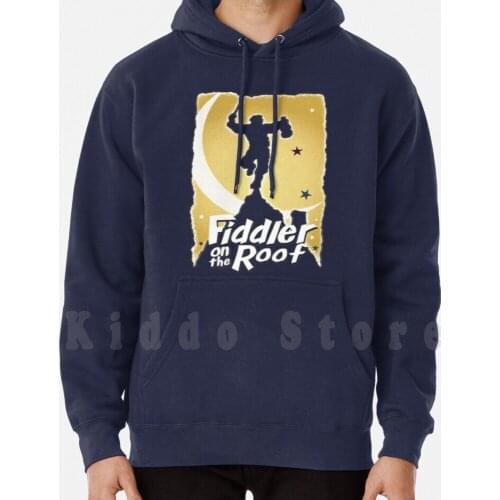 Fiddler On The Logo hoodie long sleeve Fiddler On The Yiddish Joseph Stein Sheldon Harnick Tevye The