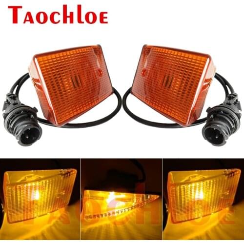 2Pcs 24V Corner Lights Turn Signals Lamp For Mercedes Benz Actros 3341 4141 Heavy Trucks Right Left
