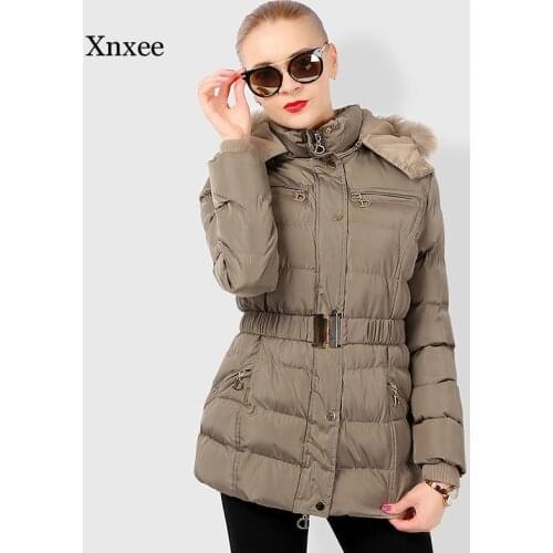 Winter Warm Jacket Womens Fashion Outwear Casual Slim Parka Coat Hooded Windproof High Quality New Women Jackets Overcoat