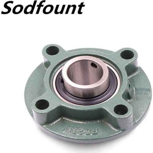 1pcs CNC Outer spherical bearing with seat UCFC216
