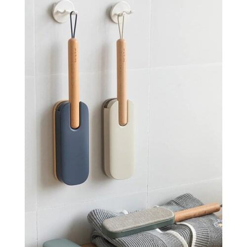 1 Pcs Electrostatic Clean Brush Reusable Self-Cleaning Pet Hair Brush Dust Remover Clothes Bag Dust Brusher Home Cleaning Tools