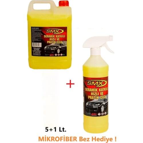 5 + 1 S M X CERAMIC DOPED FAST And PRACTICAL POLISH-M.Fiber Cloth Gift 474254514