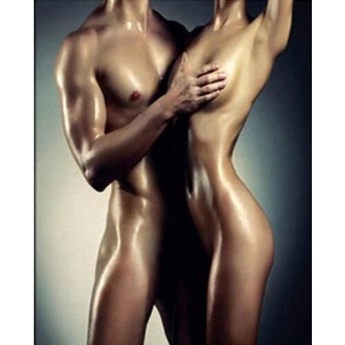 5D Diy diamond painting diamond mosaic sexy home decoration painting diamond embroidery men and women nude couple art painting