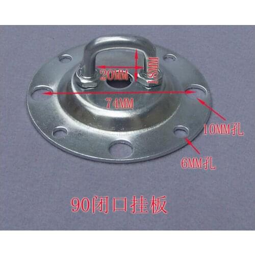 Free Shipping Crystal Lamp Pendant Light Ceiling Plate Chain Hook Circular Hanging Plate Ceiling Bracket Board Lighting DIY