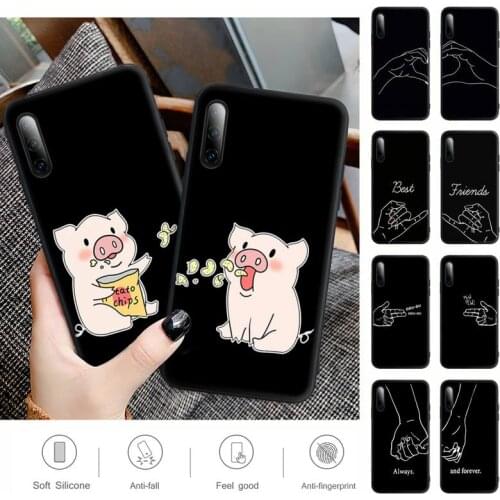 Bff Best Friends Forever Couples Mobile Phone Case For Samsung A51 A52 A71 A50 A21 A20 A20E A31 A30 A40 A70 A01 A10 A11 A30S