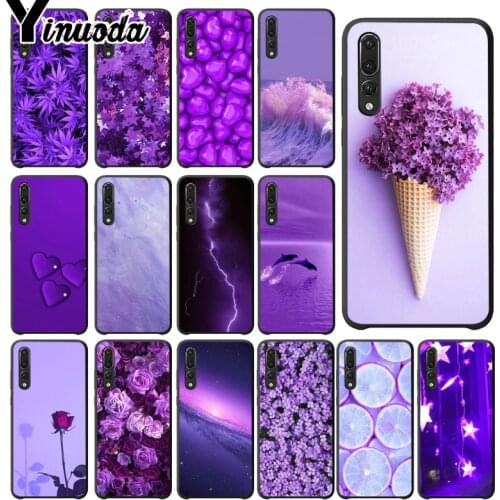 Yinuoda infinity on Purple Beautiful Phone Accessories Case for Huawei Honor8A 8X 9 10 20 Lite 7A 5A 7C 10i 9X pro Play 8C