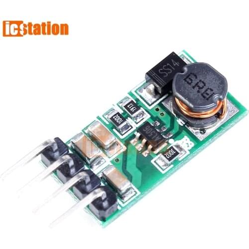 DC-DC 3-6V To 12V Step-Up Power Module Voltage Boost Converter For Power Supply Regulator 3.3V 3.7V 4.5V 5V To 12V